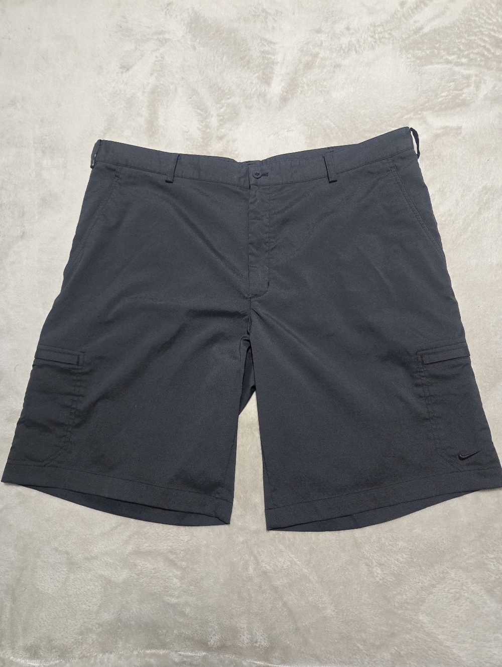 Nike Golf Dri-Fit Black Shorts Mens Size 40 Swoosh Golfing